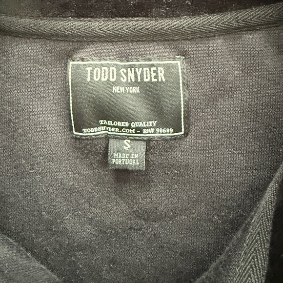 Todd Snyder Velour Sweater Pullover - Picture 5 of 6